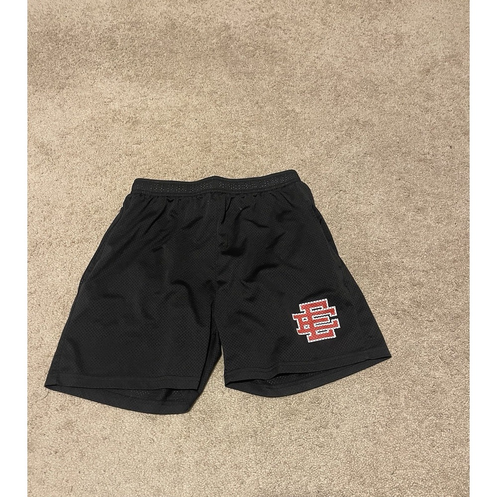 Eric Emmanuel Black Basketball Shorts Size Large (fits Medium Instead)